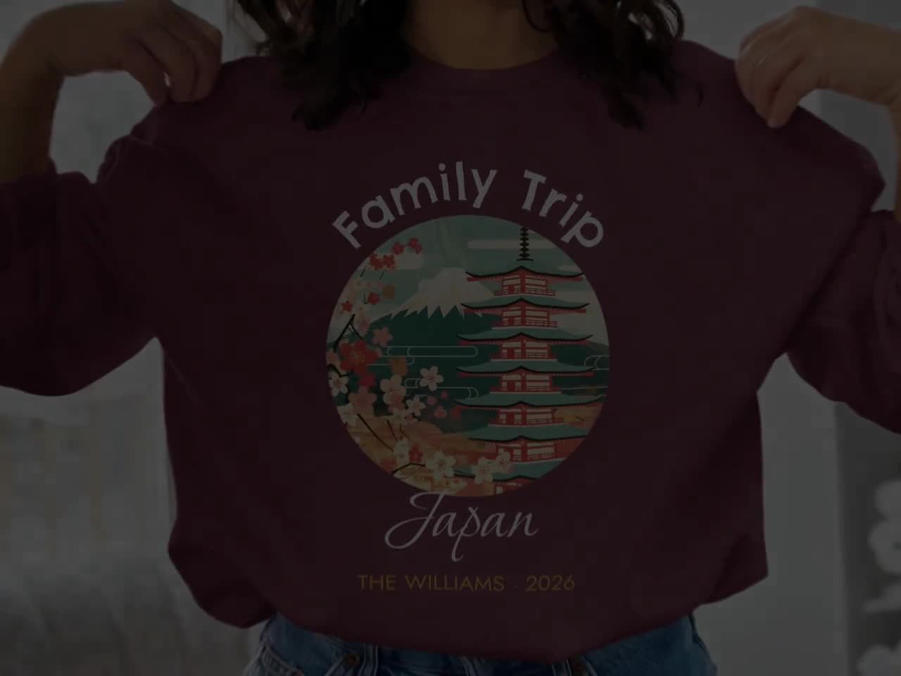 Custom Japan Family Trip T-shirt, Sweatshirt, Hoodie, Mount Fuji